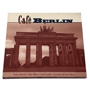 Cafe Berlin 2-CD Set Marlene Dietrich Hans Albers Zarah Leander & Lyss Assia Cla